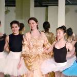 Dancers pictured from left are Brianna Jack, Selah Johnson, Anna Pedersen, Meiqi Liang and Courtney Smith. (Diane Urbani de la Paz)