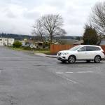 A planned sewer and water pipeline replacement project this summer in Sequim includes a traffic circle at the intersection of East Spruce Street and North Sunnyside Avenue to slow traffic through the neighborhood. (Matthew Nash/Olympic Peninsula News Group)
