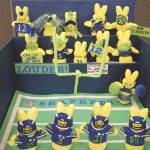 Peeps Picnic &mdash; or Seapeeps &mdash; is among the dioramas on display at the Sequim Civic Center.