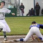 PREP BASEBALL: Port Angeles freshman duo 3-hits Bremerton