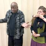 Performing in &ldquo;Radical Consent: Intimacy, Boundaries and Sex&rdquo; are, from left, Gary Lilley, Samantha Hiatt and Hannah Bahls.