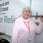 Clallam County Community Service Award honoree Dianna Cross is a longtime volunteer in the Clallam County office of the American Red Cross. (Keith Thorpe/Peninsula Daily News)