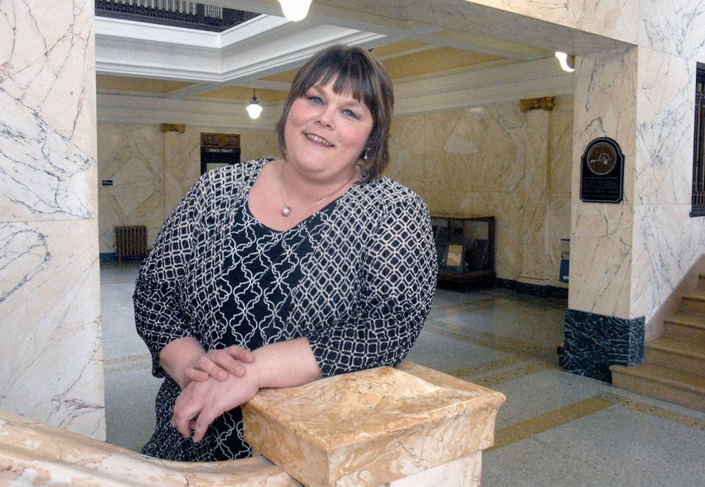 Tammy Sullenger was nominated for her long-standing and dedicated service to veterans. (Keith Thorpe/Peninsula Daily News)