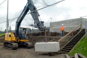 SPORTS: Civic Field work gains steam