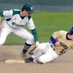 PREP BASEBALL: Port Angeles’ pitching, clutch hitting lead to win over Sequim