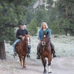 Bill Jevne, left, and son William join the protests at Standing Rock in early December. (Jevne family)