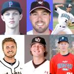 In this week&rsquo;s installment of Meet the Lefties, from upper left, clockwise, Brandon Reynolds, Jacob Battaglia, Nicholas Caudillo, Jake Suddreth, Sam Mundt and Jarrett Thoren.