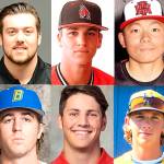Meet your 2017 Lefties, from left, top row, are Joey Galeno, Seth Freed and Austyn Tengan. From left, bottom, are Brandon Heinrich, Michael Ciancio and Kevin Kendall