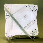 Barbara Ewing&rsquo;s colorful ceramic platters are featured at the Port Townsend Gallery.