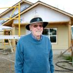 2017 Heart of Service award winner Jack Randall at a Habitat for Humanity construction site in Port Townsend. (Steve Mullensky/for Peninsula Daily News)
