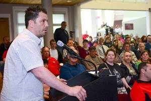 Residents pack Port Angeles council chambers to demand answers of experts on drug abuse