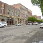 Starting in 2018, Port Townsend&rsquo;s Water Street will undergo a major enhancement project that includes updated utilities, a new road surface and more safety for pedestrians and bikers. (Cydney McFarland/Peninsula Daily News)
