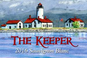 Port Angeles woman’s artwork to grace lighthouse wine