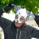 Bill &ldquo;Crazy Stan the Animal Man&rdquo; Fay of Gig Harbor is preparing to walk along the Strait of Juan de Fuca and Washington coast to raise awareness and funds for animal shelters and groups. (Jesse Major/Peninsula Daily News)