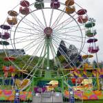 Three people were injured after falling from the Ferris wheel at the Port Townsend Rhododendron Festival on Thursday. (Cydney McFarland/Peninsula Daily News)