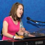 Haddassah Grace, who grew up in Port Angeles, performs Friday on the Chamber Stage at the 24th annual Juan de Fuca Festival. (Keith Thorpe/Peninsula Daily News)