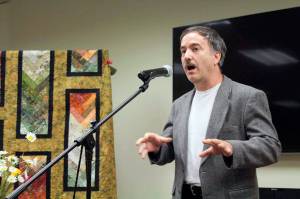 Port Angeles Fire Department Chief Ken Dubuc, second-place winner of last year&rsquo;s Liars Contest, plans to return for the 2017 contest this Saturday night. (Ingrid Nixon)