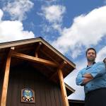 Ross McCurdy, owner of the Oak Table Cafe in Silverdale, currently holds the Guinness World Record for most eggs cracked one-handed in a minute. He, along with his daughter, Mira, 12, have been invited by celebrity chef Gordon Ramsay to test that record on a special Father&rsquo;s Day episode of Ramsay&rsquo;s show &ldquo;The F Word.&rdquo; (Larry Steagall/Kitsap Sun via AP)