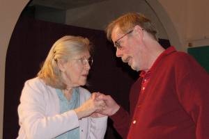 Olympic Theatre Arts stacks the deck with professionals in two-actor ‘Gin Game’