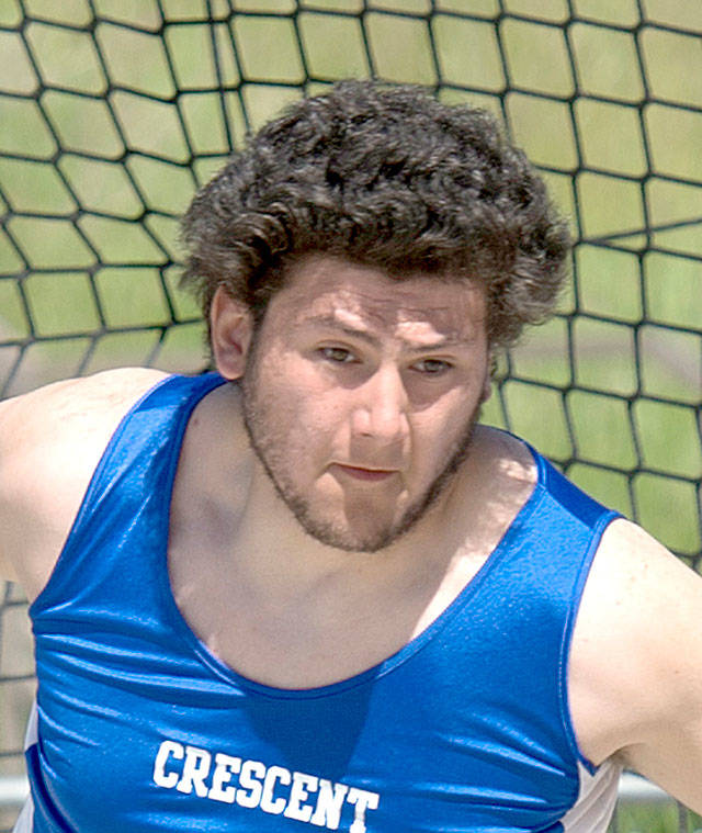 Wyatt McNeese, Crescent senior                                Shot put, discus                                10 first-place finishes; 2nd at state 1B meet in shot put, 4th at state 1B meet in discus