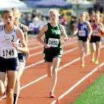 Port Angeles&rsquo; Gracie Long (in green) running at the state 2A Track and Field Championships at Mount Tahoma High School last month. Long finished fifth in the 3,200 meters and seventh in the 1,600 meters, breaking 30-year-old Port Angeles school records in both events.                                Michael Dashiell/Olympic Peninsula News Group                                Michael Dashiell/Olympic Peninsula News Group Port Angeles&rsquo; Gracie Long (in green) running at the state 2A Track and Field Championships at Mount Tahoma High School last month. Long finished fifth in the 3,200 meters and seventh in the 1,600 meters, breaking 33-year-old Port Angeles school records in both events.