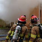 Port Townsend auto repair shop burns on Cape George Road