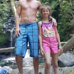 Jesse Cruz, 34, pictured here with little sister Vivianna Cruz, was reported missing Saturday after swimming in the Duckabush River near Brinnon. (David Ramirez)