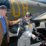 B-17 WWII bomber flies veterans at Port Angeles during Wings of Freedom tour