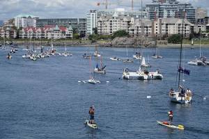 Human power takes the early lead in Race to Alaska’s second leg