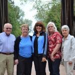 Board members of Sequim Community Aid include, from left, Jim Davis, president; Anne Notman, vice president; Kathy Suta, vice president of fundraising; Kathy Fong, treasurer; and Linda Alexander, recording secretary. The board says financial support is about half of its regular levels to provide help to those in need with utilities and rent. (Matthew Nash/Olympic Peninsula News Group)