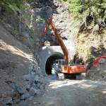 A dedication ceremony for the refurbished McFee Tunnel on the Spruce Railroad Trail is scheduled for this Saturday. Work on more than a half-mile segment of the trail was recently completed. (Rich James/Clallam County)