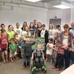 Jefferson County commissioners met with members of the Jefferson Universal Movement Playground, county officials, parents and children Monday and approved their proposed project to build a playground at HJ Carroll Park that will be accessible to children with disabilities. (Matt Tyler/Jefferson County Parks)