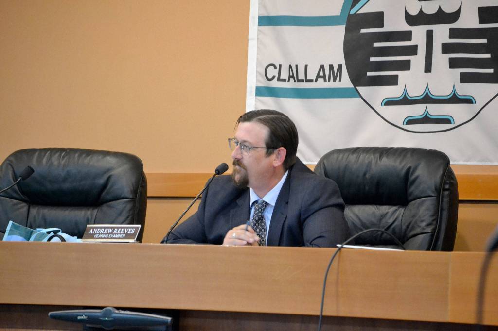 Clallam County Hearing Examiner Andrew Reeves. (Matthew Nash/Olympic Peninsula News Group)