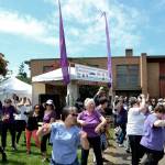 Dancers surprise visitors with a flash mob to Justin Timberlake&rsquo;s &ldquo;Can&rsquo;t stop the Feeling&rdquo; at last year&rsquo;s Sequim Lavender Festival street fair. The street fair runs Friday through Sunday this year on Fir Street between Sequim Avenue and Fifth Avenue. (Matthew Nash/Olympic Peninsula News Group)