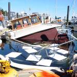 Boat sinks as pumps fail in John Wayne Marina