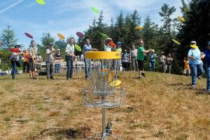 Clallam County’s Rainshadow Disc Golf Park dedicated near Blyn