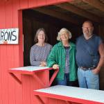 Peggy Adams, on left, and her cousins Sidne and Dave Cameron decided to close down Cameron&rsquo;s Berry Farm off Woodcock Road this year after more than 40 years in operation. (Matthew Nash/Olympic Peninsula News Group)
