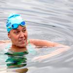 Susan Simmons of James Bay, B.C., plans to swim across the Strait of Juan de Fuca on Sunday. (provided)