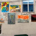 Second Weekend Art Walk challenges painters in speed, audience favor