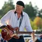 Guitarist-vocalist Rick Goudzwaard and the Blue Rhinos will visit the Sequim Library for a concert tonight.