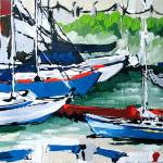 Meg Kaczyk&rsquo;s expressionistic painting will be on display at Gallery 9 during Saturday&rsquo;s art walk. (Meg Kaczyk)