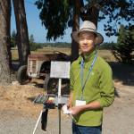 Yong Hong Zhong of Oregon is returning to work outdoors during Paint the Peninsula, the festival and competition in Port Angeles from Aug. 21-27. (Port Angeles Fine Arts Center)