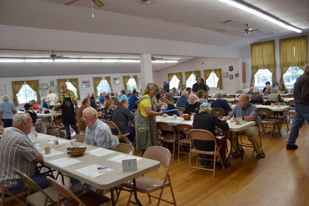 Ice cream socials at Sequim Prairie Grange, like this one on Aug. 13, support community organizations. Sequim Gazette photo by Matthew Nash