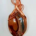 &ldquo;Polychrome Jasper-wrapped necklace&rdquo; by Paulette Hill