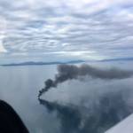Boat burns, sinks near Whidbey Island