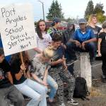 Sit-in grows into bullying protest at Port Angeles High School