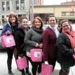2016 Girls&rsquo; Night Out attendees pose for a photograph. (Mari Mullen)