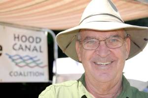 Caption: Retired NASA astronaut John Fabian was awarded the 2017 Eleanor Stopps Environmental Leadership award by the Port Townsend Marine Science Center for his work with the Hood Canal Coalition. (Port Townsend Marine Science Center)