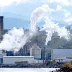 There was a significant uptick in complaints about odor coming from the Port Townsend Paper mill in September. (Cydney McFarland/Peninsula Daily News)