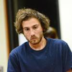 Samuel Edward Ferrer, 25, appeared in Clallam County Superior Court on Monday. (Jesse Major/Peninsula Daily News)